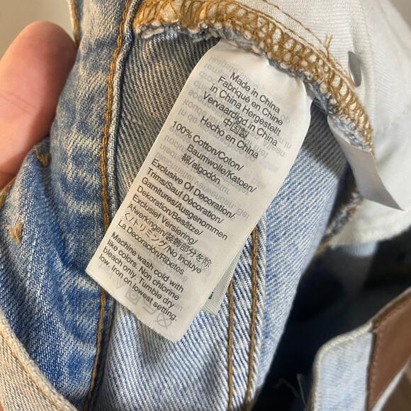 Madewell The Perfect Vintage Jean Light Wash Denim Retro-Inspired Jeans Sz 24 - Picture 10 of 13